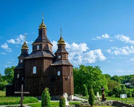 Храм святого праведного Петра Калнишевського, дерев'яна архітектура